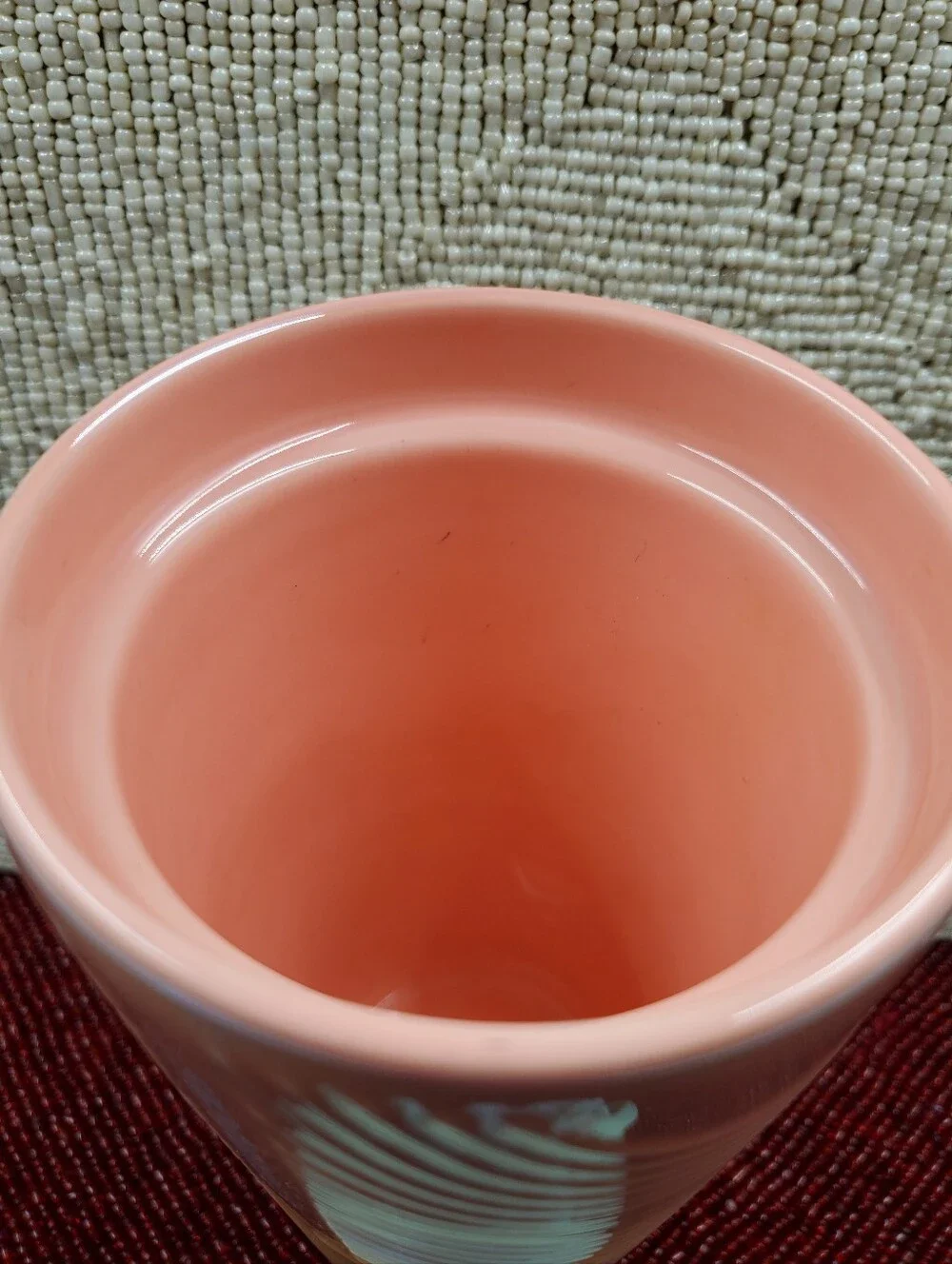 Starbucks Summer 2023 Cotton Candy Pink Luster Ceramic Tumbler (C21)